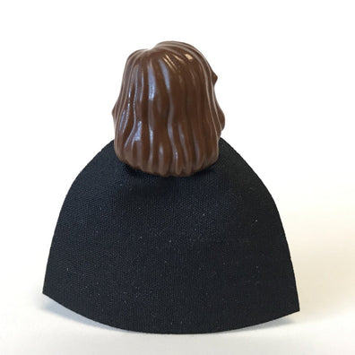 LEGO Minifigure-Hermione, Hogwarts Torso, Light Gray Legs, Black Cape with Stars-Harry Potter / Sorcerer's Stone-HP003-Creative Brick Builders